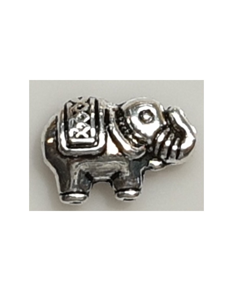 Zwischenteil Elefant, Metall Antik