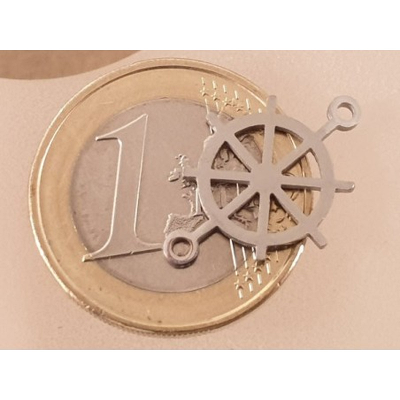 Zwischenteil-Link, Steuerrad 20mm, Edelstahl