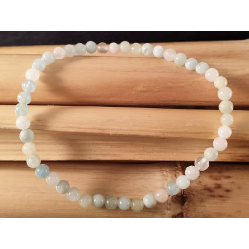 Beryll (Aquamarin/Morganit) Armband