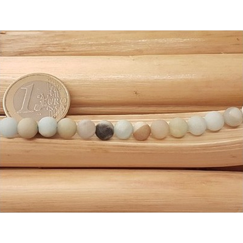 Amazonitkette matt 4mm