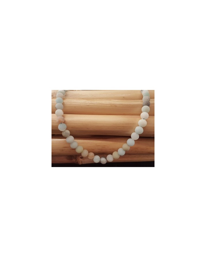 Amazonitkette matt 4mm