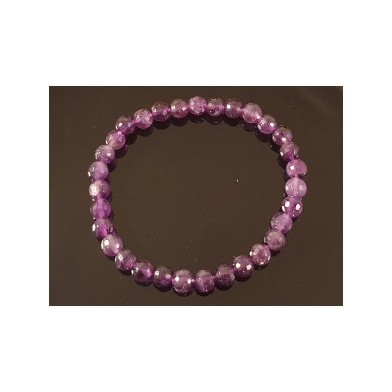 Amethyst Armband 6mm facettiert