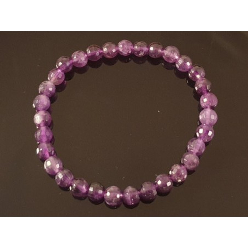 Amethyst Armband 6mm facettiert