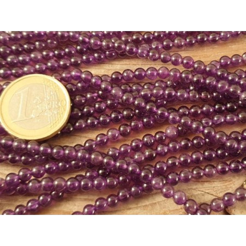 Amethystkette 4mm
