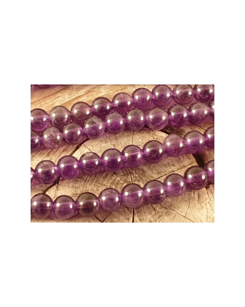 Amethystkette 4mm