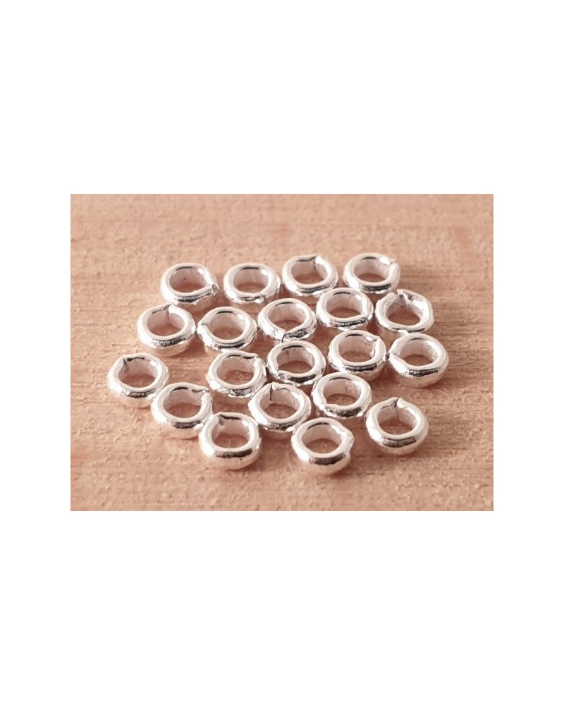 Quetschkalotte 1.2mm, 925 Silber, 20 Stk