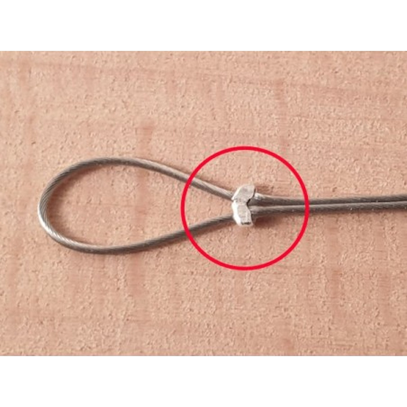 Quetschkalotte 1.2mm, 925 Silber, 20 Stk
