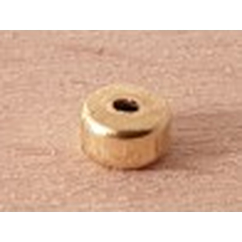 Zwischenteil, 3x2mm, 925 Silber vergoldet