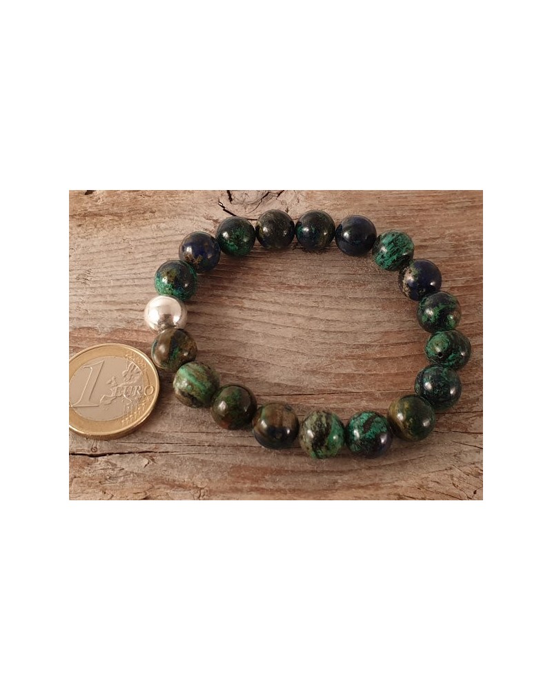 Azurit-Malachit 10mm Armband