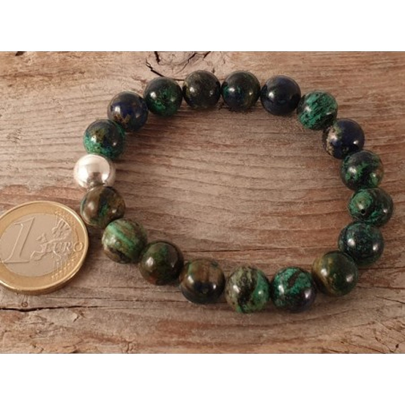 Azurit-Malachit 10mm Armband