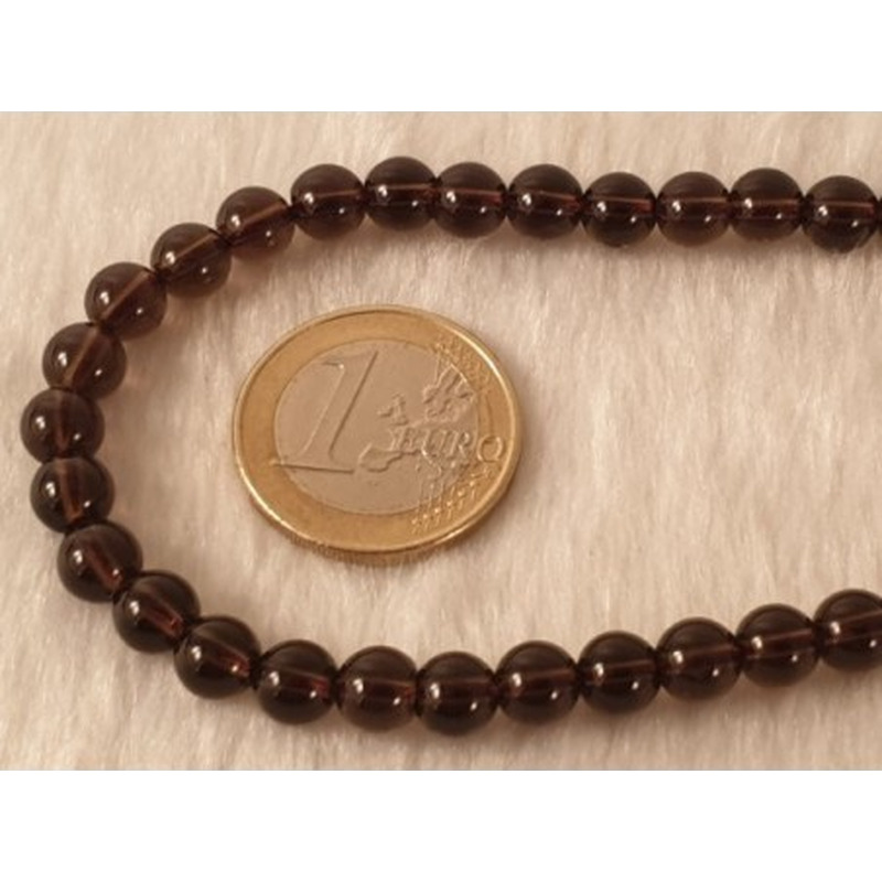 Rauchquarzkette 6mm