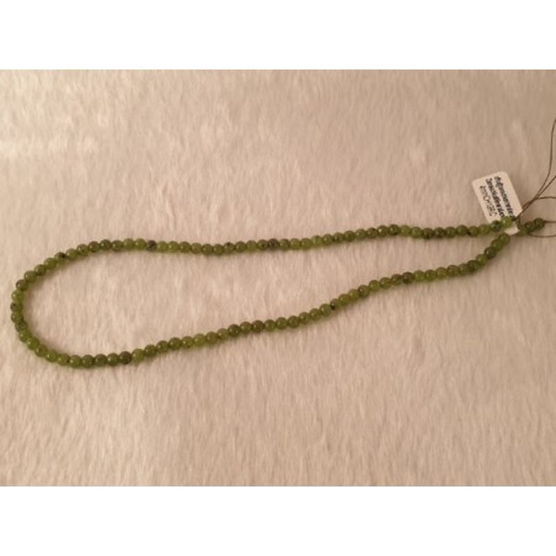 Nephrit Jadekette 4mm