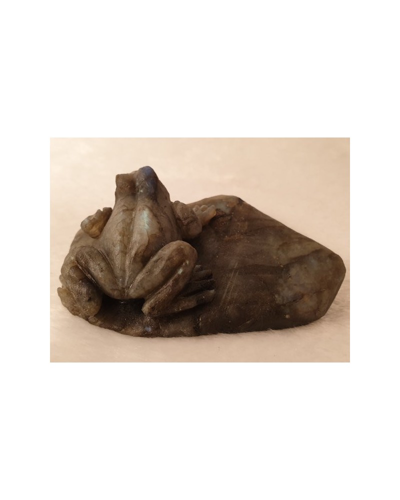 Labradorit Frosch 100mm