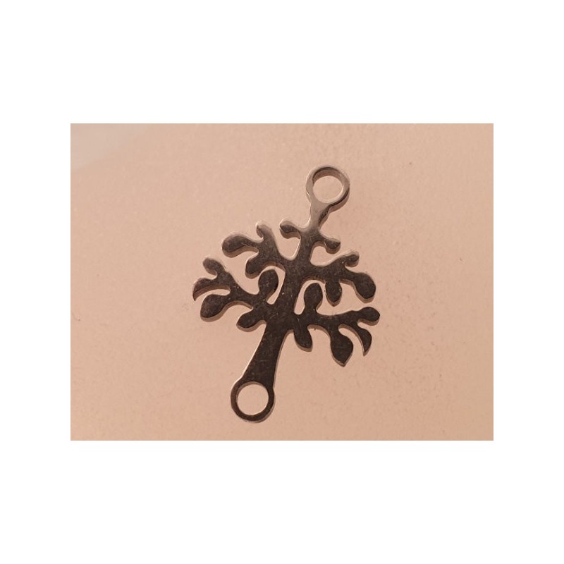 Zwischenteil-Link, Baum des Lebens 16mm, Edelstahl