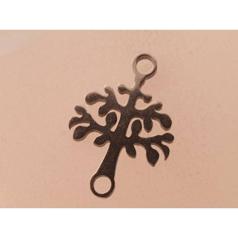 Zwischenteil-Link, Baum des Lebens 16mm, Edelstahl
