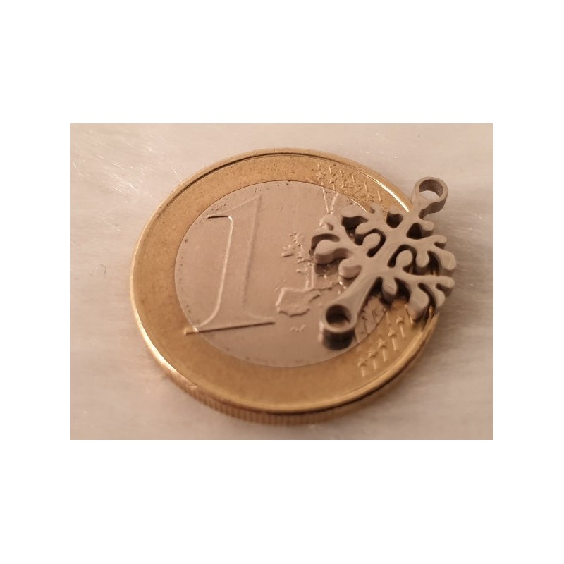 Zwischenteil-Link, Baum des Lebens 16mm, Edelstahl