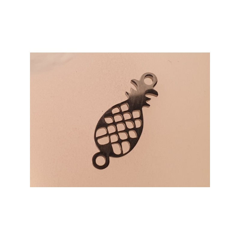 Zwischenteil-Link, Ananas 20mm, Edelstahl