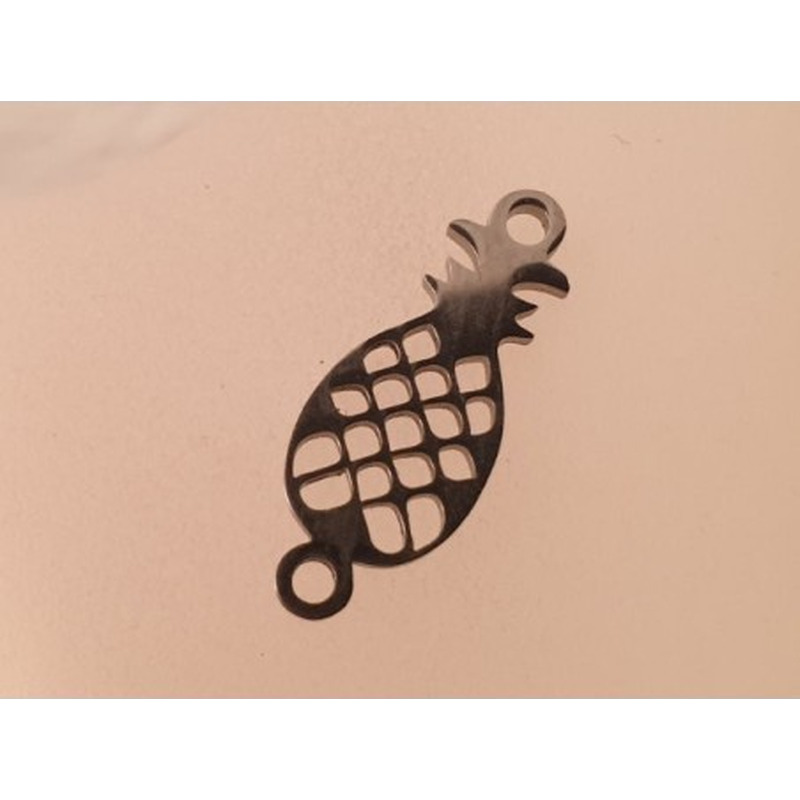 Zwischenteil-Link, Ananas 20mm, Edelstahl
