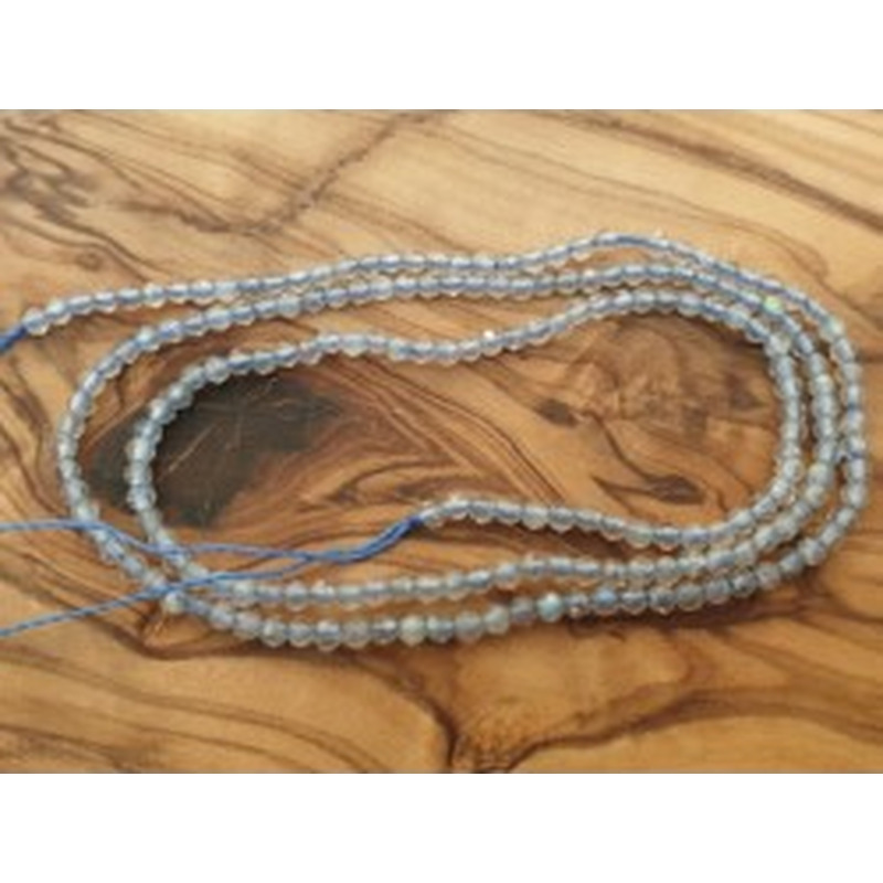 Labradoritkette facettiert 2mm 2