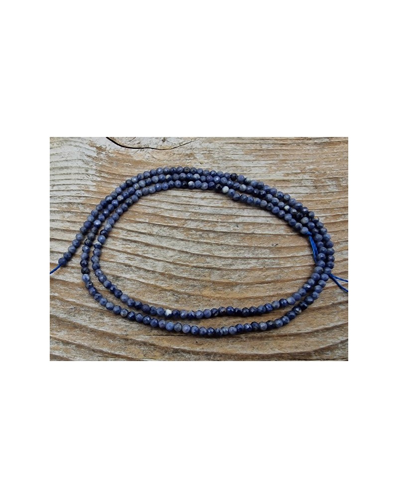 Saphirkette (Safir) facettiert 2mm