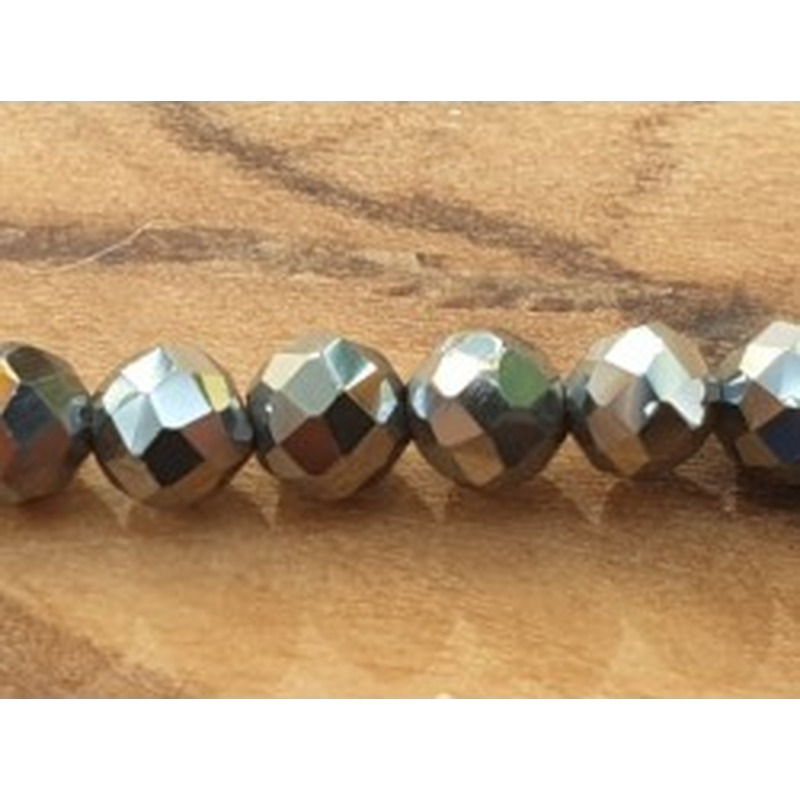 Siliciumkette  facettiert 3mm