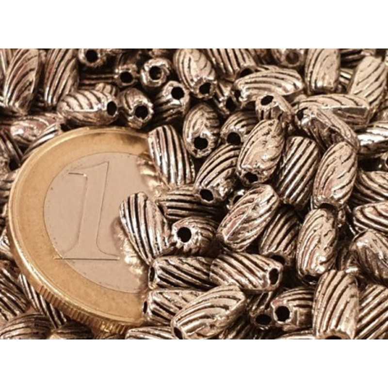 Zwischenteil 4x7mm, Metall Antik