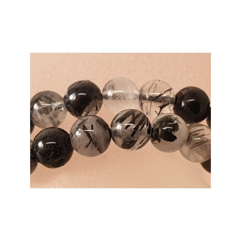 Turmalinquarzkette 4mm