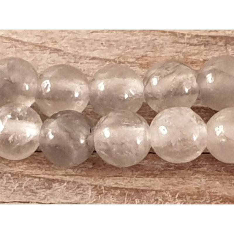 Wolkenquarzkette 4mm