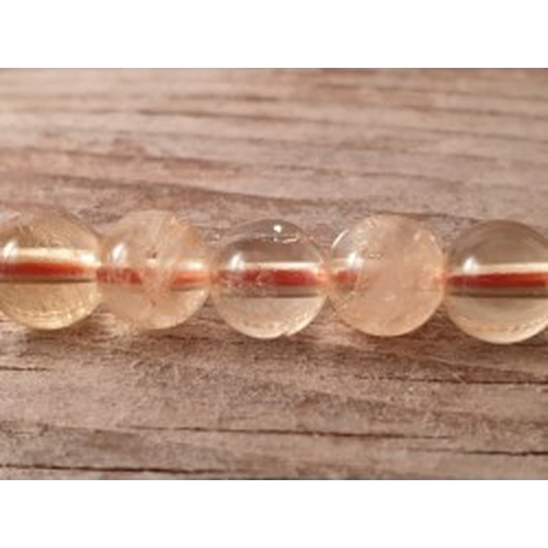 Zitrinkette (Citrin) 6mm