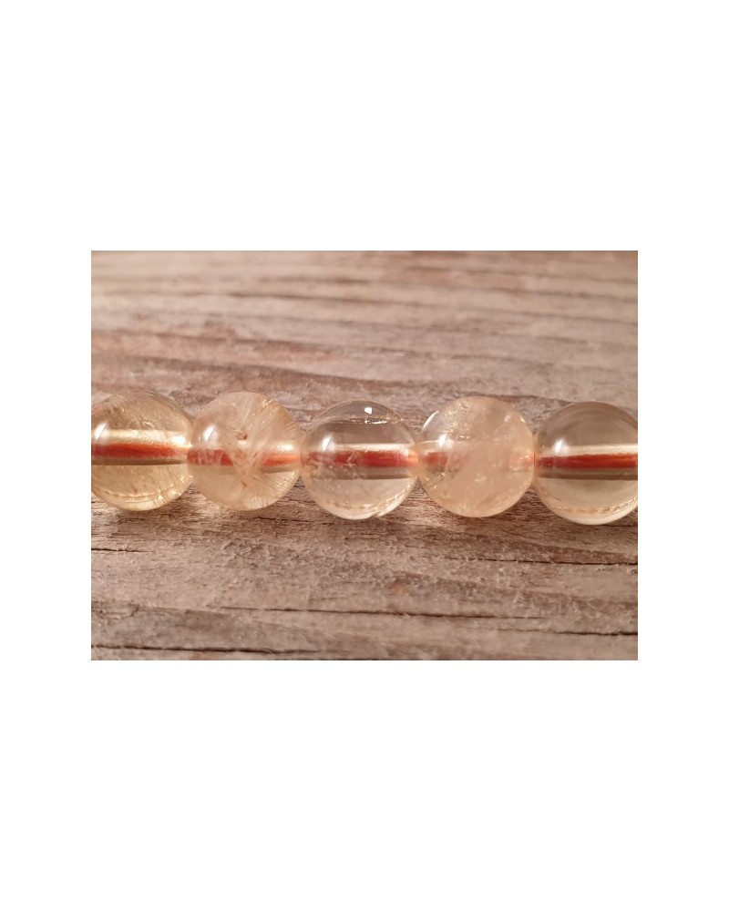 Zitrinkette (Citrin) 6mm