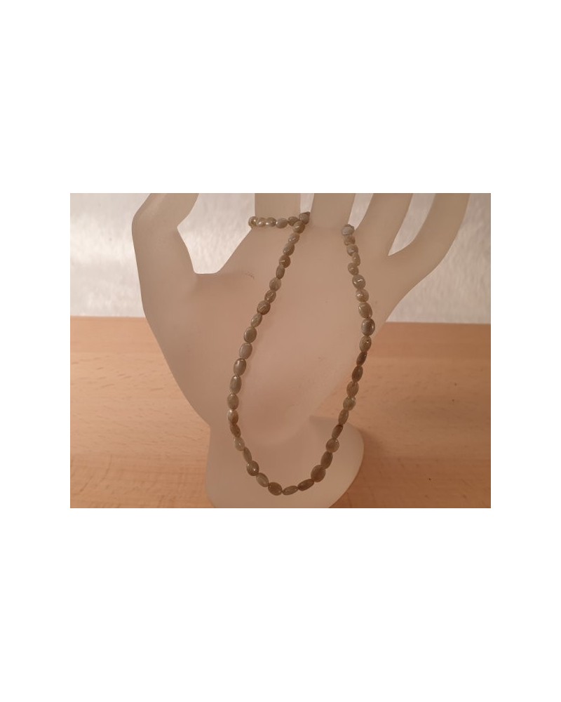 Chrysoberyllkette 3x4x5mm
