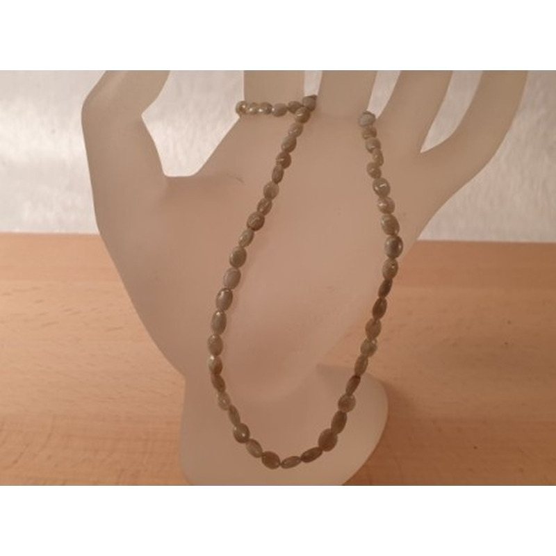 Chrysoberyllkette 3x4x5mm