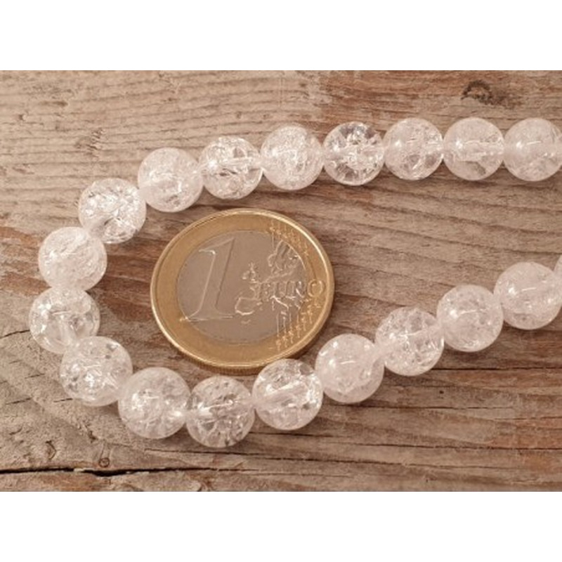 Bergkristall crash Kette 8mm