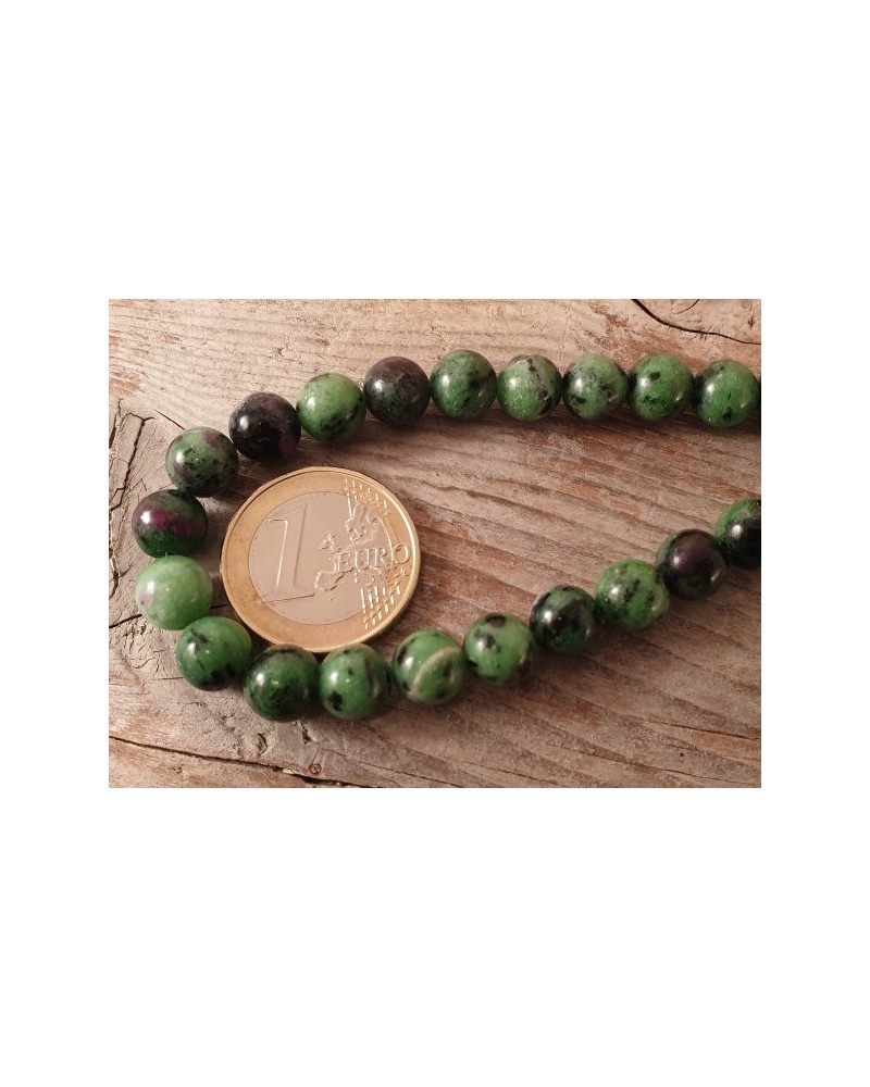 Rubin Zoisitkette 8mm