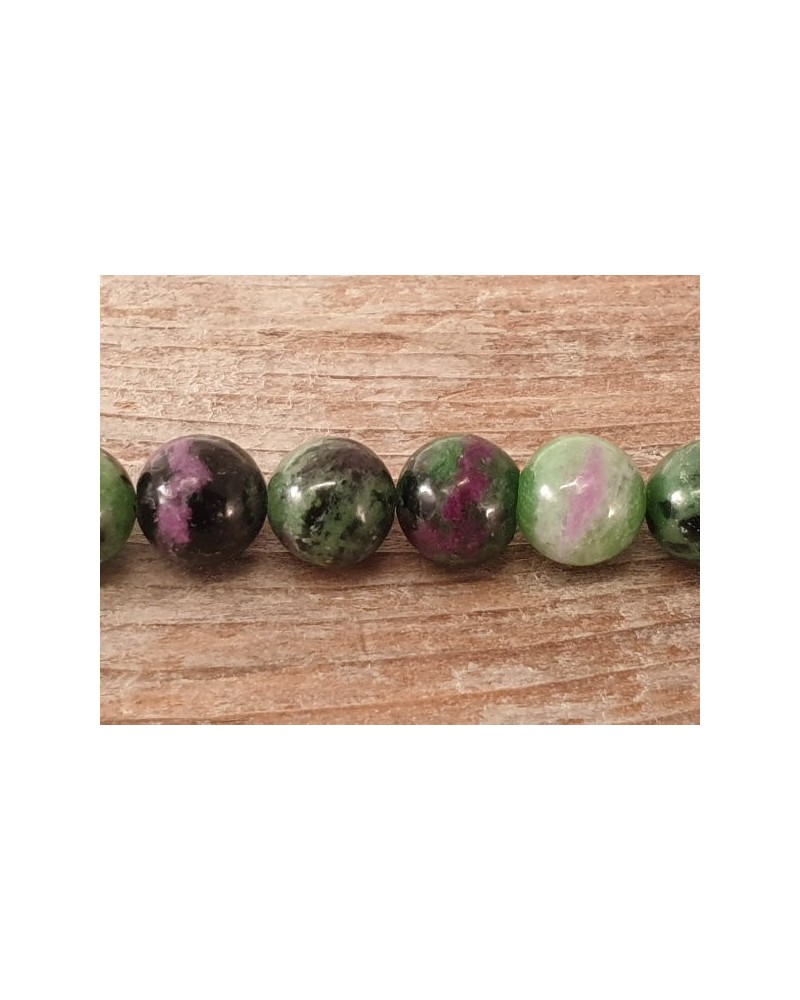 Rubin Zoisitkette 8mm