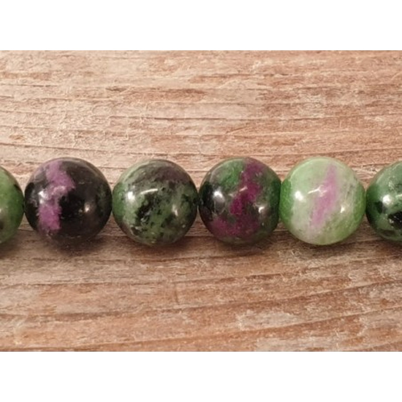 Rubin Zoisitkette 8mm