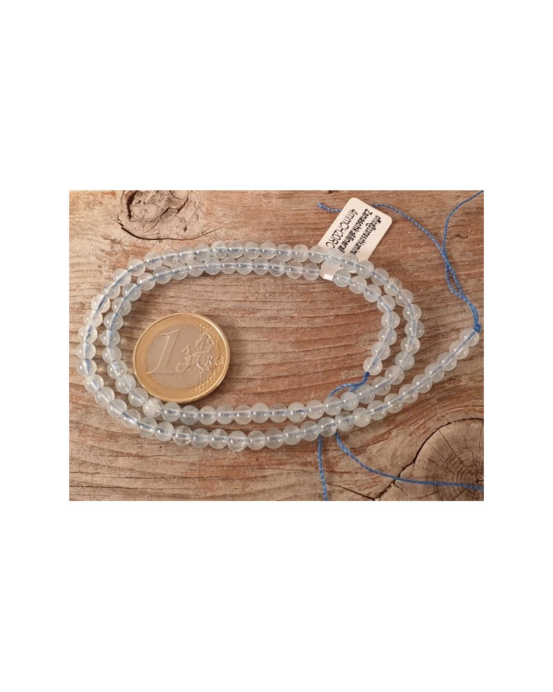 Aquamarinkette 4mm
