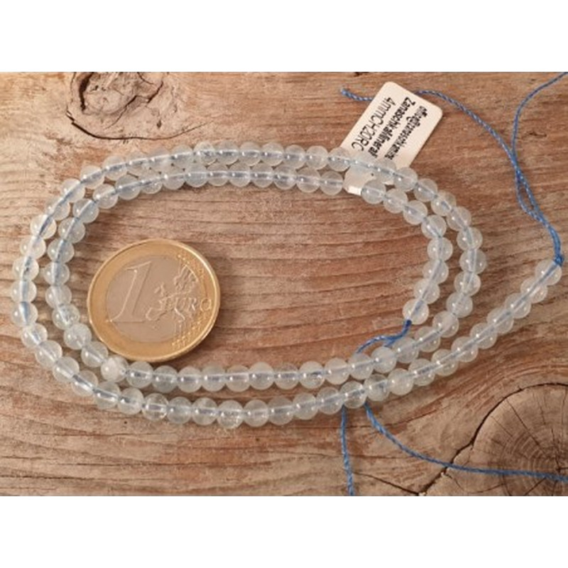 Aquamarinkette 4mm