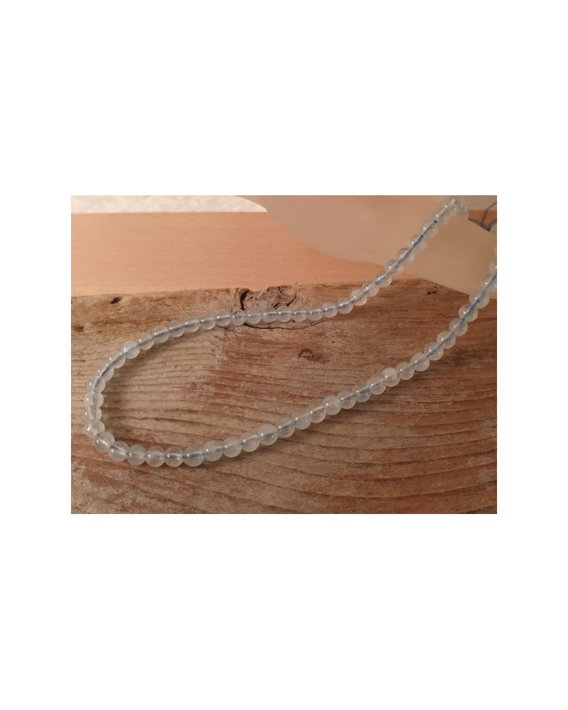 Aquamarinkette 4mm