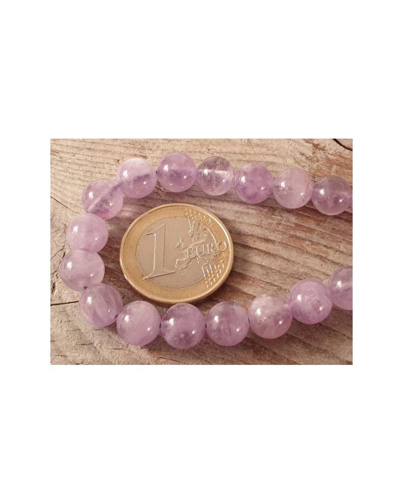 Lavendelamethystkette (Lavendelquarz) 8mm