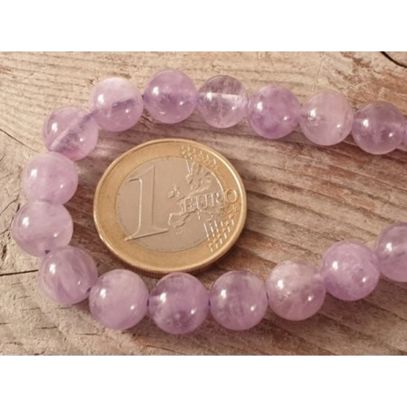 Lavendelamethystkette (Lavendelquarz) 8mm