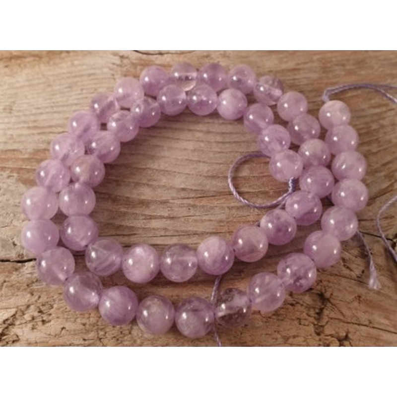 Lavendelamethystkette (Lavendelquarz) 8mm