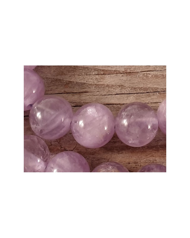 Lavendelamethystkette (Lavendelquarz) 8mm