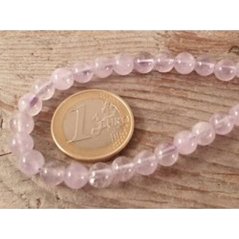 Lavendelamethystkette (Lavendelquarz) 6mm 2
