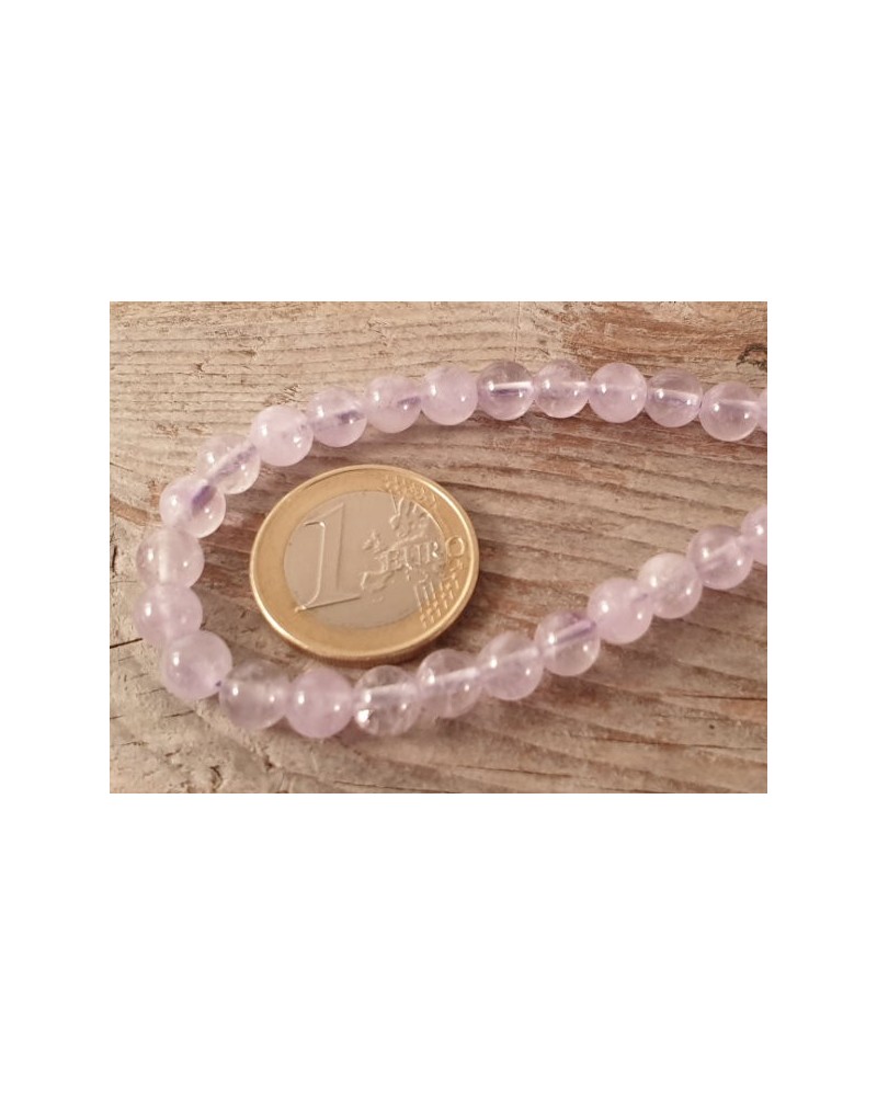 Lavendelamethystkette (Lavendelquarz) 6mm