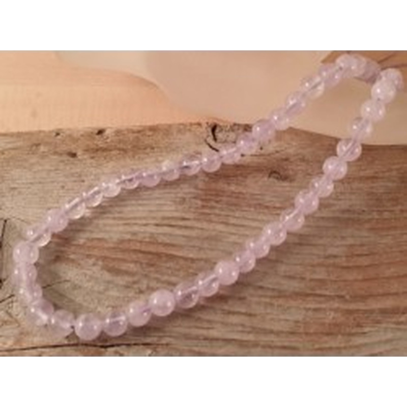 Lavendelamethystkette (Lavendelquarz) 6mm