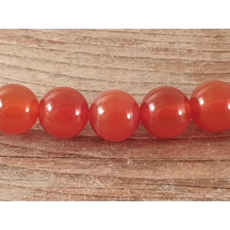 Carneolkette 8mm