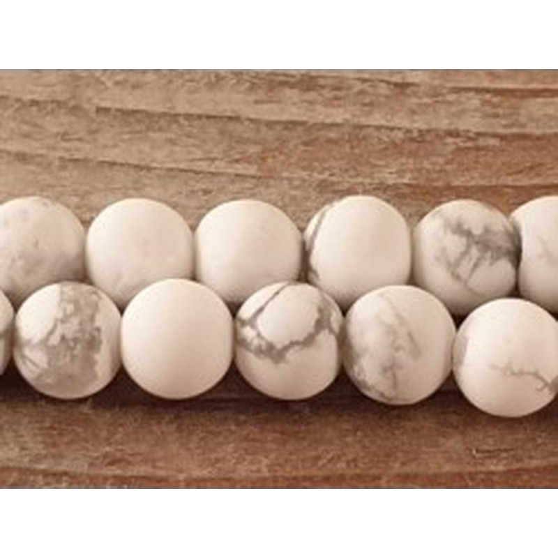 Howlithkette matt 4mm