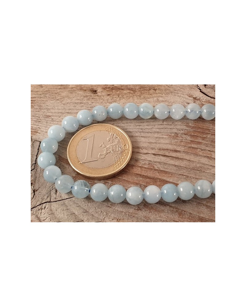 Aquamarinkette 6mm