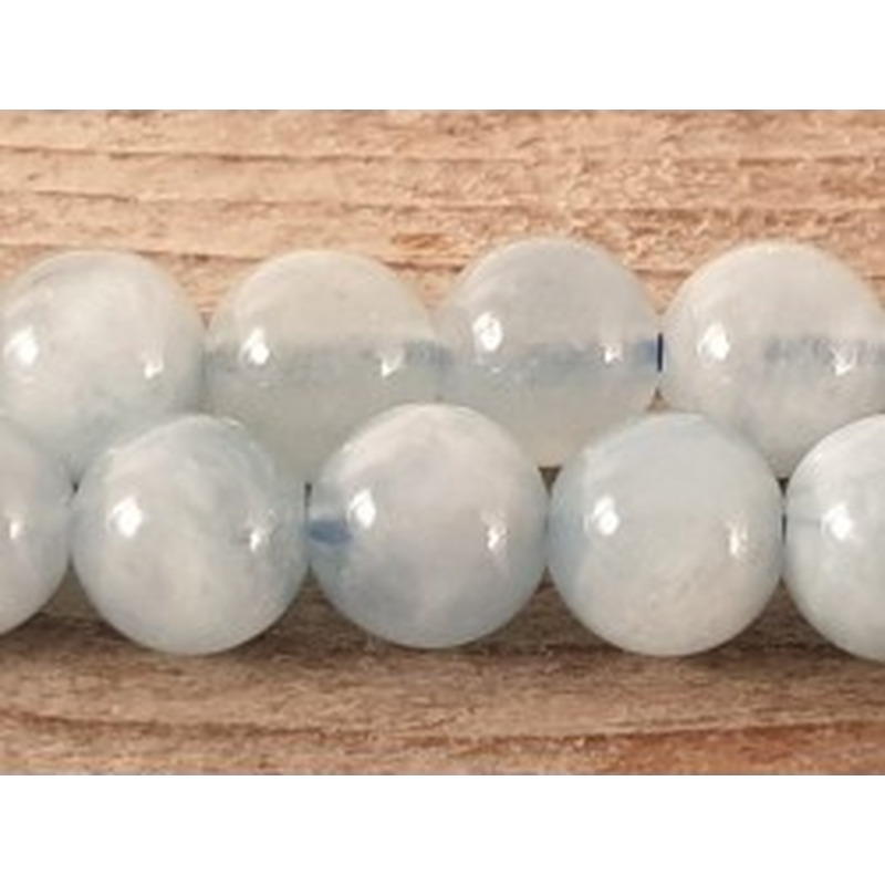 Aquamarinkette 6mm